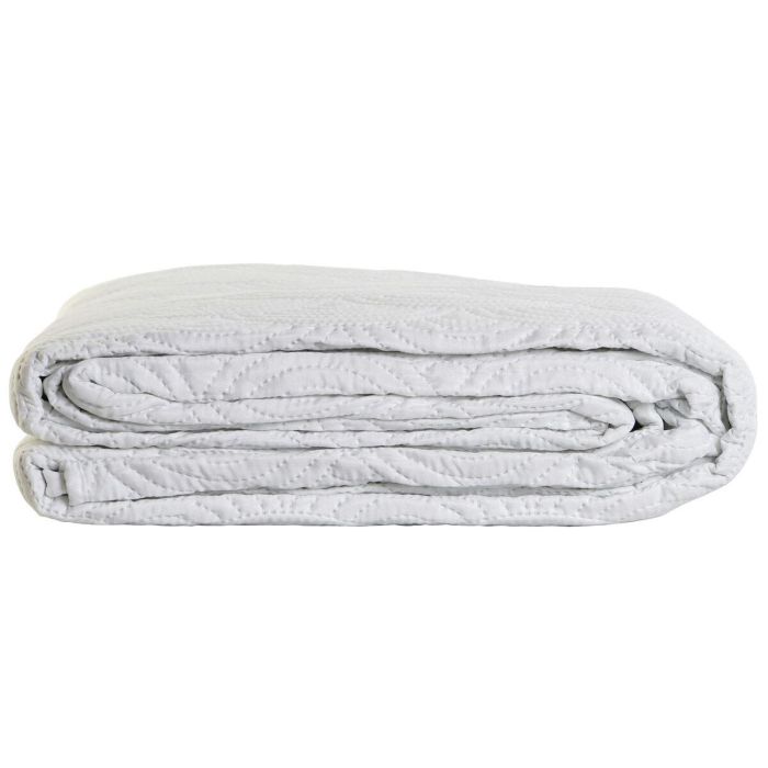 Colcha Oriental DKD Home Decor Blanco 270 x 1 x 270 cm 4 Colcha Oriental DKD Home Decor Blanco 270 x 1 x 270 cm 4