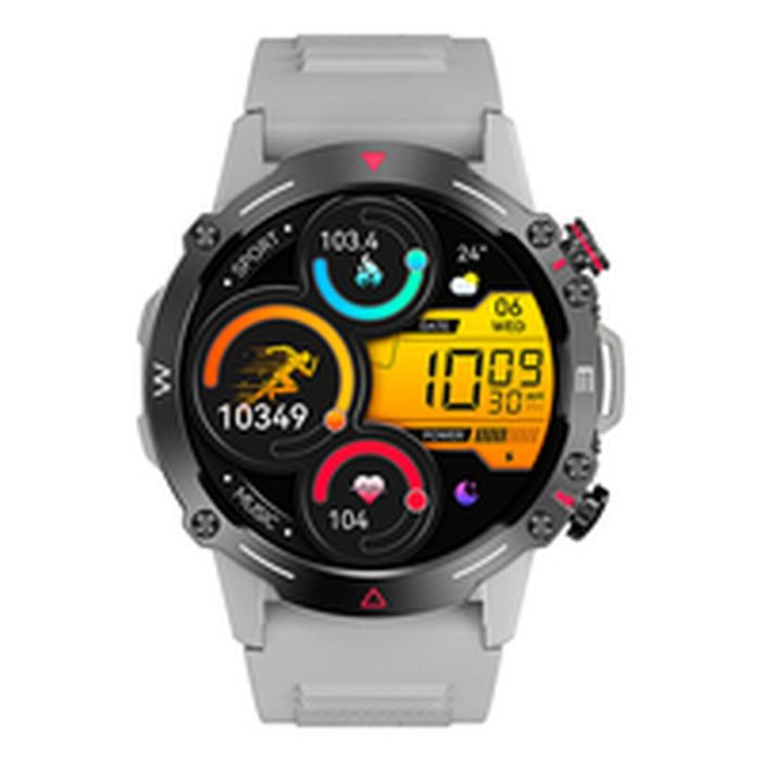Trevi T-FIT 510 A Reloj Inteligente 1.43" AMOLED IP68 Monitor Cardíaco Tensiómetro Oxígeno Bluetooth Micrófono Gris 1