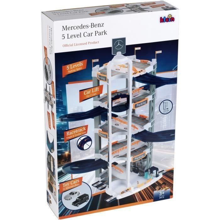 Klein KLE4009847039729 Garaje Mercedes-Benz 5 Niveles con 2 Coches Pequeños - Juguete Infantil a partir de 3 años 5