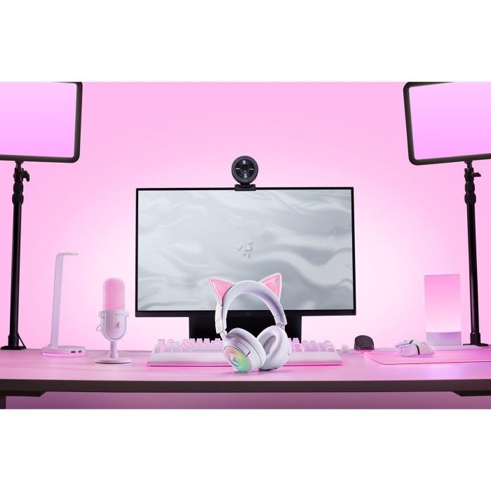 Razer Kraken Kitty V3 Pro Auriculares Gaming Inalámbricos Bluetooth 5.3 USB con Diadema y Retroiluminación Color Blanco 4 Razer Kraken Kitty V3 Pro Auriculares Gaming Inalámbricos Bluetooth 5.3 USB con Diadema y Retroiluminación Color Blanco 4