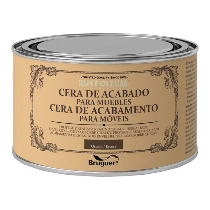 Rust-oleum chalky finish cera para muebles oscura 0,4l 5397503 bruguer Rust-oleum chalky finish cera para muebles oscura 0,4l 5397503 bruguer