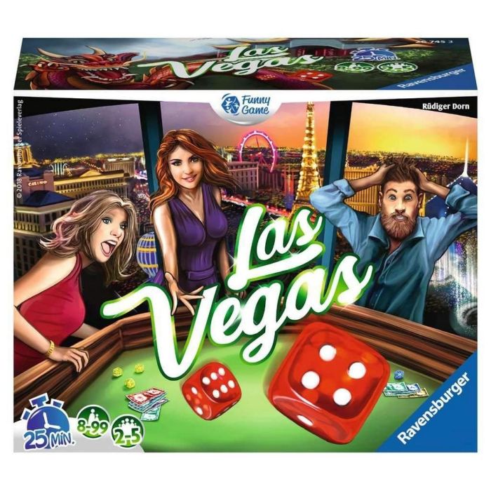 RAVENSBURGER Las Vegas Juego de mesa y ambiente RAVENSBURGER Las Vegas Juego de mesa y ambiente