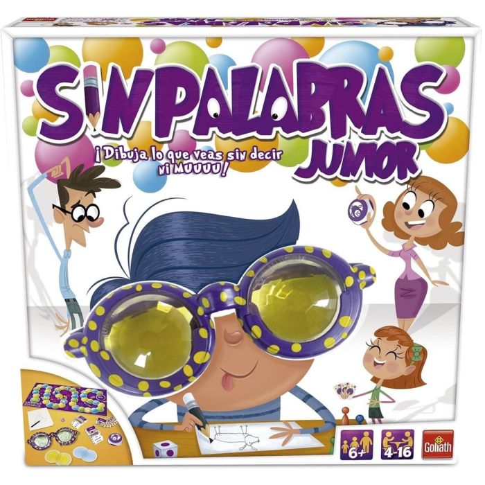 Goliath Sin Palabras Junior 370110 Juego de Mesa para Niños +6 Años