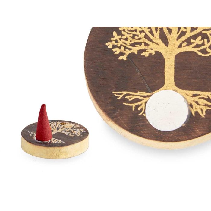 30 Conos de Incienso Surtidos 6 Aromas con Soporte de Madera - Acorde, 6.5x16.5x3.5 cm (48 Unidades) 3 30 Conos de Incienso Surtidos 6 Aromas con Soporte de Madera - Acorde, 6.5x16.5x3.5 cm (48 Unidades) 3