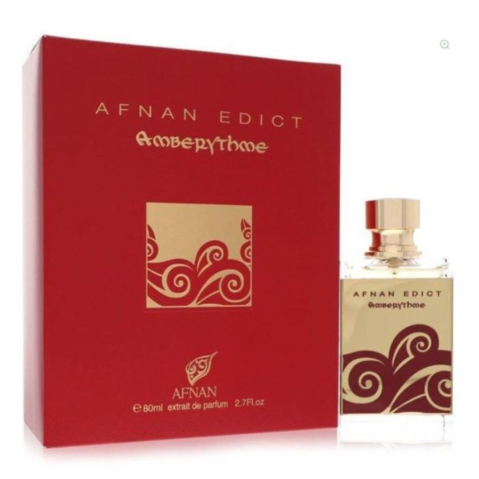 Perfume Unisex Afnan Edict Amberythme 80 ml