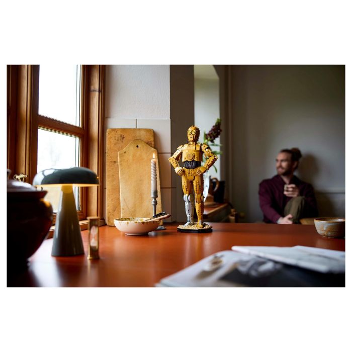 Lego Star Wars 75398 C-3PO Minifigura de Droide para Construir Kit de Modelo para Adultos