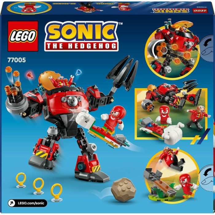 Lego Sonic the Hedgehog 77005 Knuckles vs. Dr. Eggman's Egg Crusher Juego de Construcción para Niños y Niñas a partir de 8 años 1