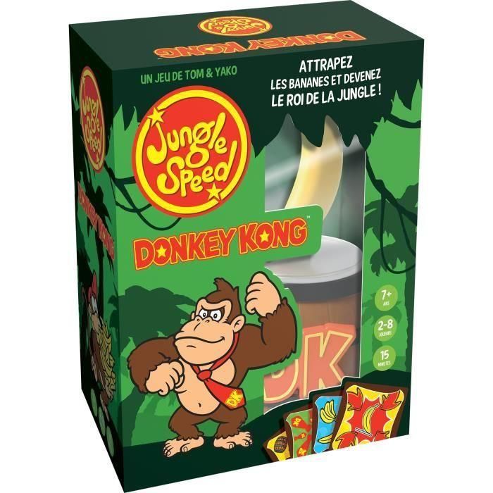 Asmodee ASM3558380128663 Velocidad en la jungla: Donkey Kong Juego de Mesa 0 Asmodee ASM3558380128663 Velocidad en la jungla: Donkey Kong Juego de Mesa 0