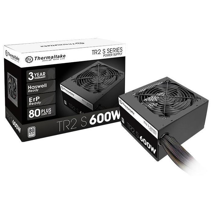 Thermaltake TR2 S Fuente de Alimentación 600W ErP Ready ATX 4