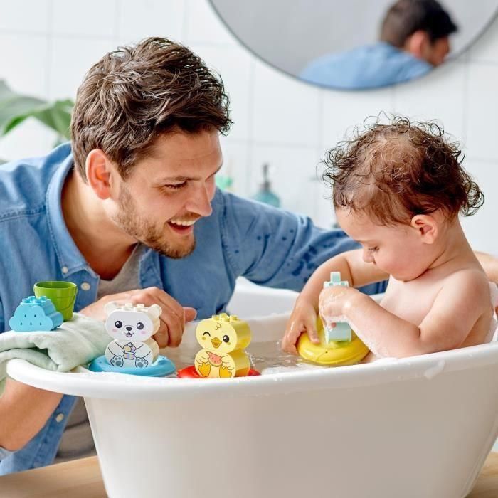 LEGO 10965 DUPLO Juguete de baño: tren de animales flotante, juego de bañera para bebés y niños a partir de 1,5 años con pato 4 LEGO 10965 DUPLO Juguete de baño: tren de animales flotante, juego de bañera para bebés y niños a partir de 1,5 años con pato 4