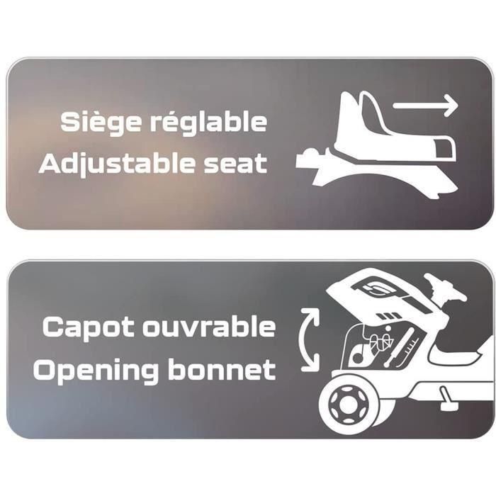 Smoby SMO3032167101310 Tractor de Pedales Farmer XL con Remolque Negro 3 Smoby SMO3032167101310 Tractor de Pedales Farmer XL con Remolque Negro 3