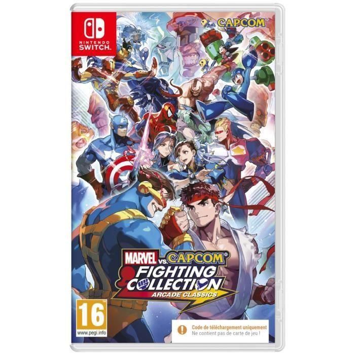 Capcom 5055060904879 Marvel Vs Capcom Fighting Collection Arcade Classics - Código de Descarga para Nintendo Switch