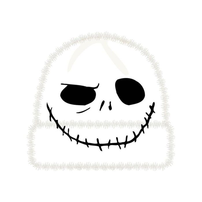 CERDÁ Gorro Pesadilla Antes de Navidad Disney Jack Skellington 100% Poliéster