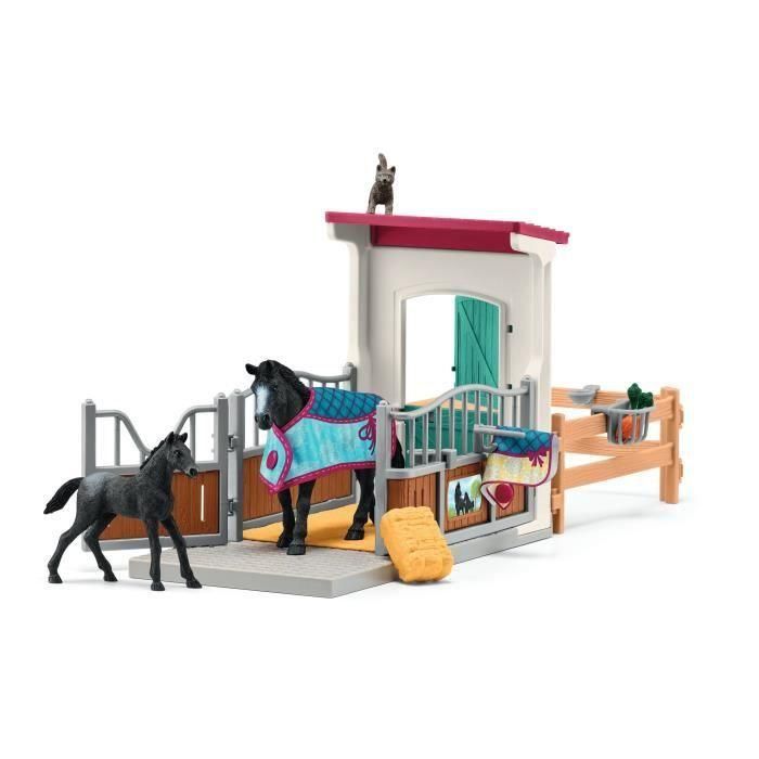Schleich - Caja de caballos con yegua y potro - 42611 - Rango: Horse Club 1 Schleich - Caja de caballos con yegua y potro - 42611 - Rango: Horse Club 1