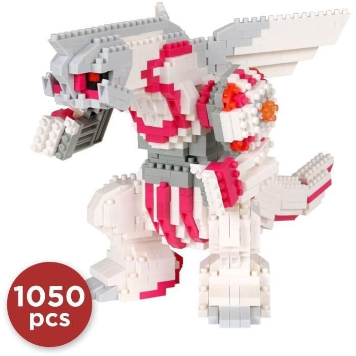 Figura de ladrillo - BANDAI - NANOBLOCK - Pokémon - Palkia - 1050 piezas 5 Figura de ladrillo - BANDAI - NANOBLOCK - Pokémon - Palkia - 1050 piezas 5