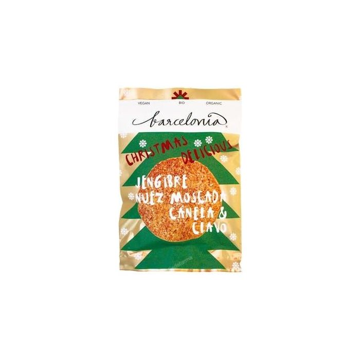 Barcelonia Biotobio Galletas Eco Veganas Navidad 50 Gr