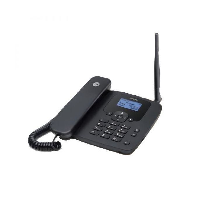 Motorola Telefono Inalambrico Fw410 L Con Sim 4 gr Gsm Con Bateria Auxiliar Negro Motorola Telefono Inalambrico Fw410 L Con Sim 4 gr Gsm Con Bateria Auxiliar Negro