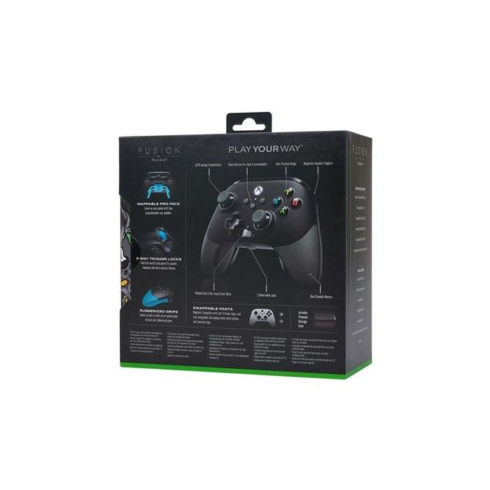 Power A Mando con Cable FUSION PRO 2 para Xbox Series X/S 1516954-01, Negro/Blanco 16