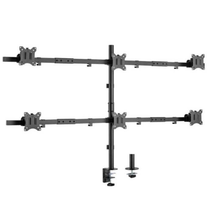 Equip 650160 Soporte Articulado de Escritorio para 6 Monitores 17"-32" VESA 100x100 Abrazadera/Ojal 0 Equip 650160 Soporte Articulado de Escritorio para 6 Monitores 17"-32" VESA 100x100 Abrazadera/Ojal 0