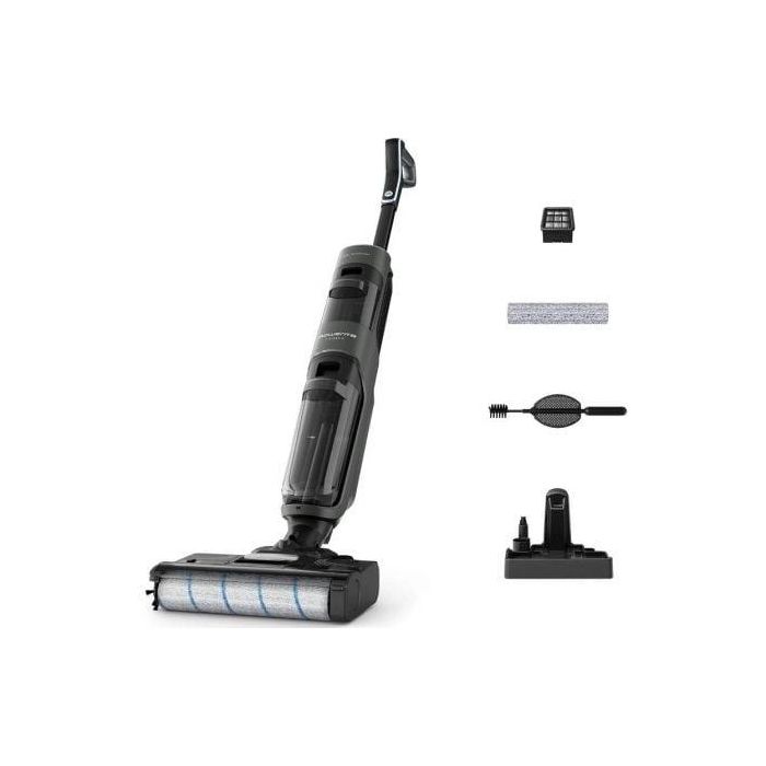 Rowenta GZ5035 Aspirador Escoba sin cables X-Clean 4 | 2 en 1 Aspira y Friega | Autonomía 50 Min | Detección inteligente | Autolimpieza