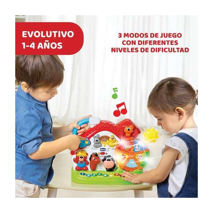 Granja sonora con luces y sonidos ¡enseña numeros, colores y nombres! 32x26x13,5 cm (bilingüe) 4 Granja sonora con luces y sonidos ¡enseña numeros, colores y nombres! 32x26x13,5 cm (bilingüe) 4