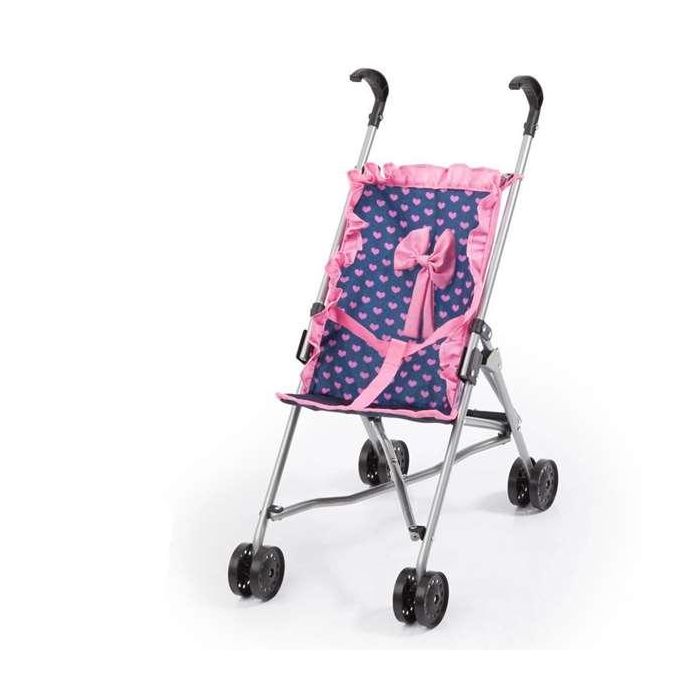 Silla de muñeca lunares rosa/azul 55x41x25.50 cm