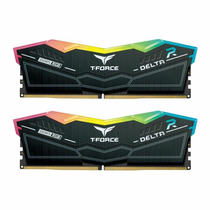 Team Group T-FORCE Módulo de Memoria RAM 32GB (2x16GB) DDR5 6000MHz RGB Intel XMP3.0 0 Team Group T-FORCE Módulo de Memoria RAM 32GB (2x16GB) DDR5 6000MHz RGB Intel XMP3.0 0