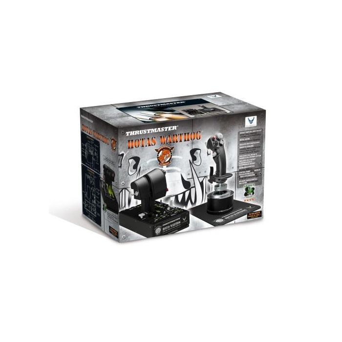 Thrustmaster Hotas Warthog Palanca de mando PC, Playstation 3 Negro - 2960720 5