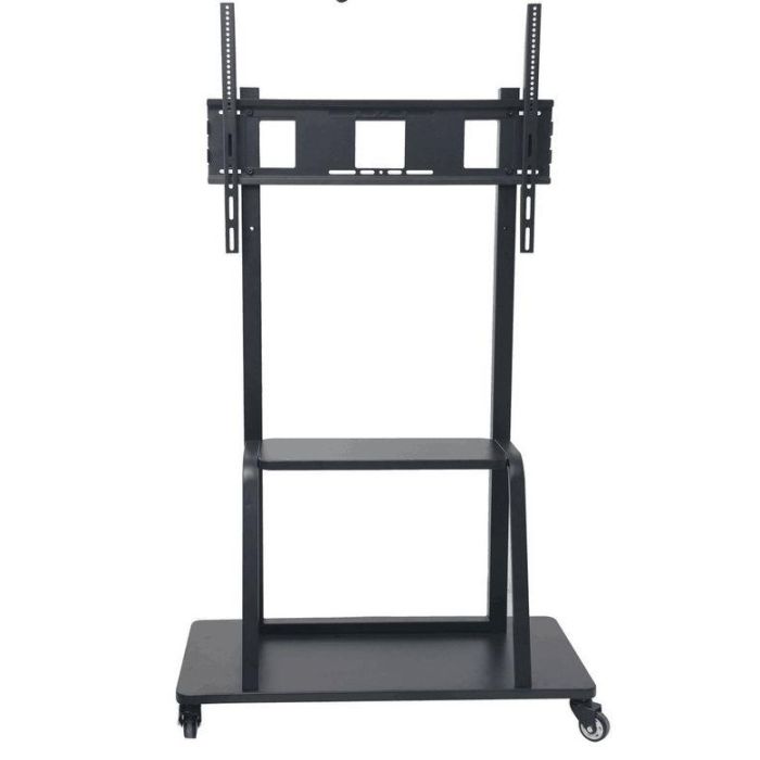 Vivolink Soporte móvil trolley con ruedas para pantallas 42" a 100" máx. 150kg VESA con estante medios Vivolink Soporte móvil trolley con ruedas para pantallas 42" a 100" máx. 150kg VESA con estante medios