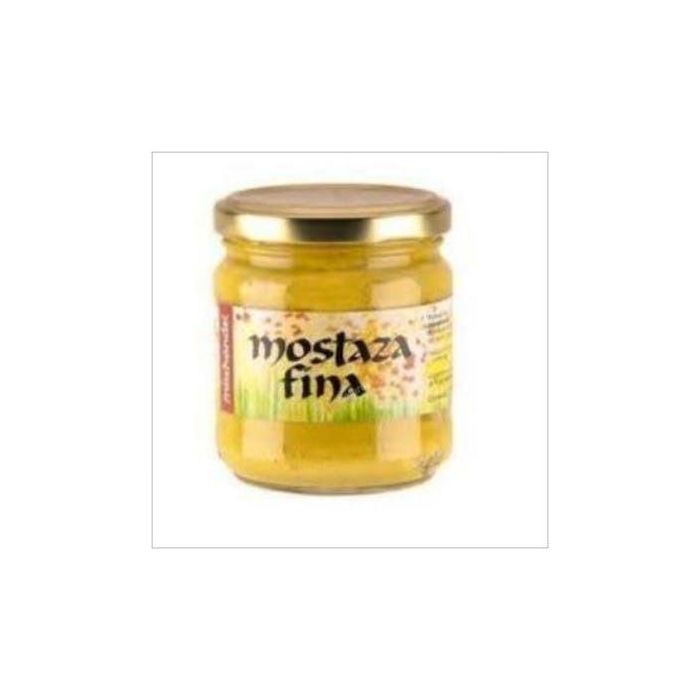MACHANDEL Mostaza Fina Bio 200g - Vegano y Sin Gluten
