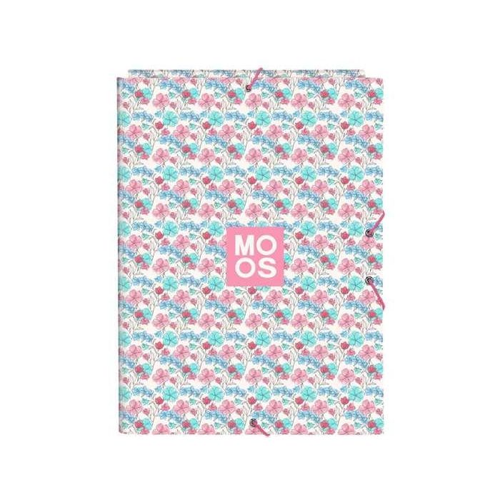 Safta Carpeta Folio 3 Solapas Moos Flores 26x33,5x2,5 cm 2 Safta Carpeta Folio 3 Solapas Moos Flores 26x33,5x2,5 cm 2