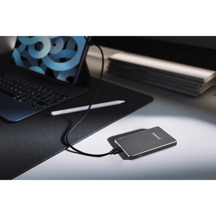 Intenso MW5000 Powerbank Magnético Gris 5000mAh MagSafe y USB-C 20W para iPhone y Dispositivos Compatibles 8