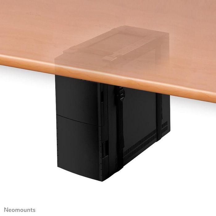 Neomounts CPU-D025BLACK Soporte CPU PC Escritorio Universal para Torres y Sobremesa, Altura 3-60cm, Ancho 8-70cm, 20kg, Negro 2 Neomounts CPU-D025BLACK Soporte CPU PC Escritorio Universal para Torres y Sobremesa, Altura 3-60cm, Ancho 8-70cm, 20kg, Negro 2