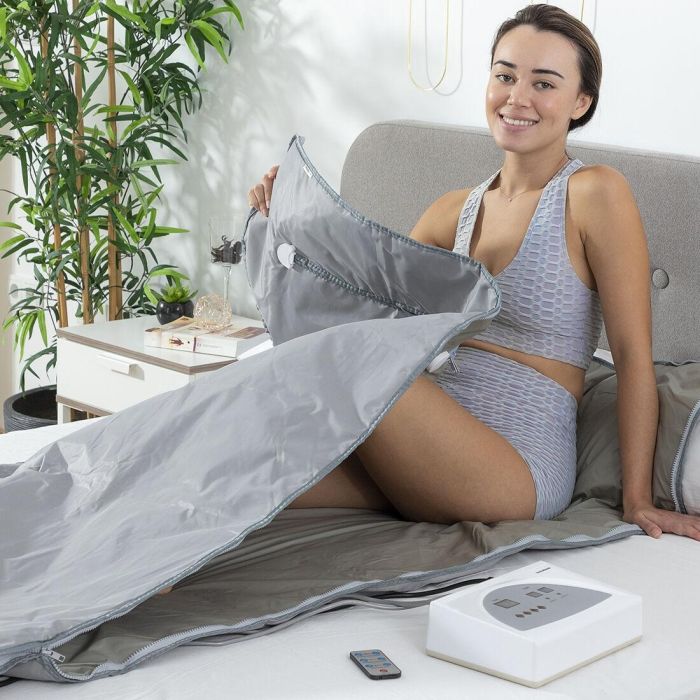 Manta Sauna de Calor Infrarrojo Lejano Bedna InnovaGoods 11