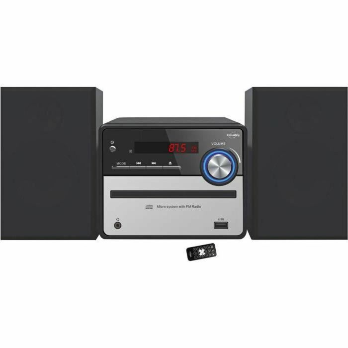 Inovalley Sistema HiFi CH37-BTH Bluetooth 5.0 Reproductor de CD 2 x 25W