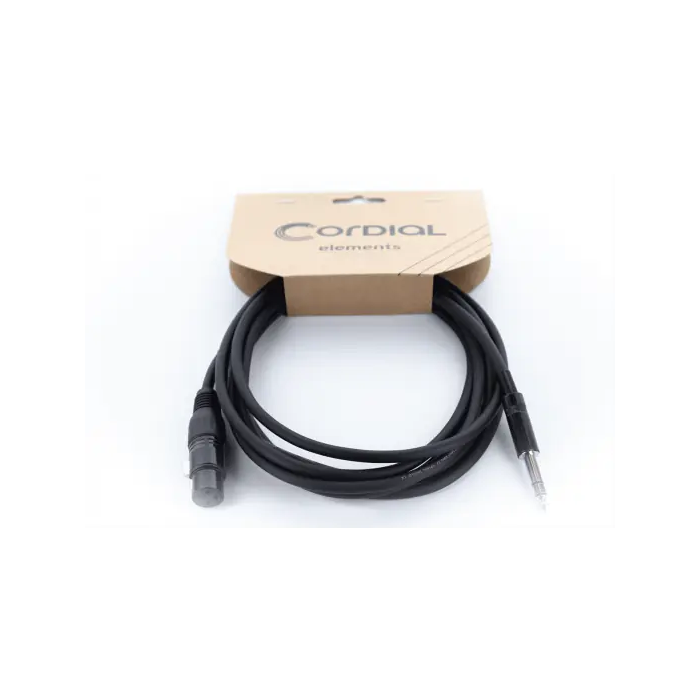 Cordial Cable De Audio Hembra Xlr / Jack Estéreo - 50 Cm 2