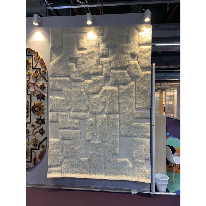 Alfombra Item Home DKD Home Decor Crudo 170 x 120 cm 1