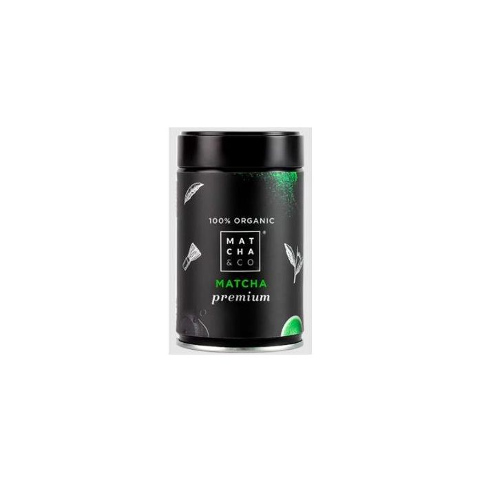 MATCHA & CO Té Matcha Ceremonial Premium 80Gr de Uji, Kioto, Japón | Polvo Ecológico Vegano sin Gluten