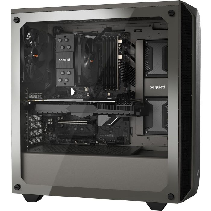 Be Quiet! PURE BASE 500 Midi Tower mettalic grey con ventana 7 Be Quiet! PURE BASE 500 Midi Tower mettalic grey con ventana 7