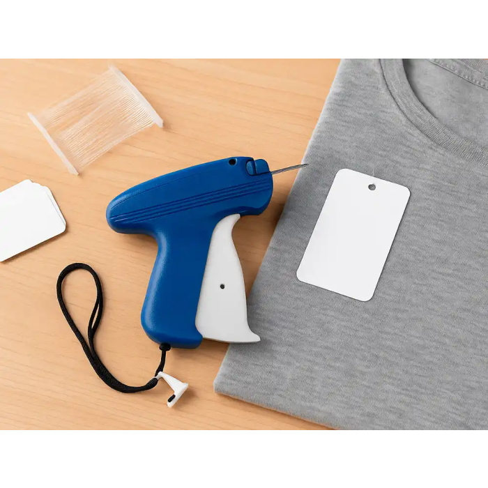 Q-connect Pistola de Navetes con Aguja Estándar para Etiquetado Textil Rápido y Preciso 6