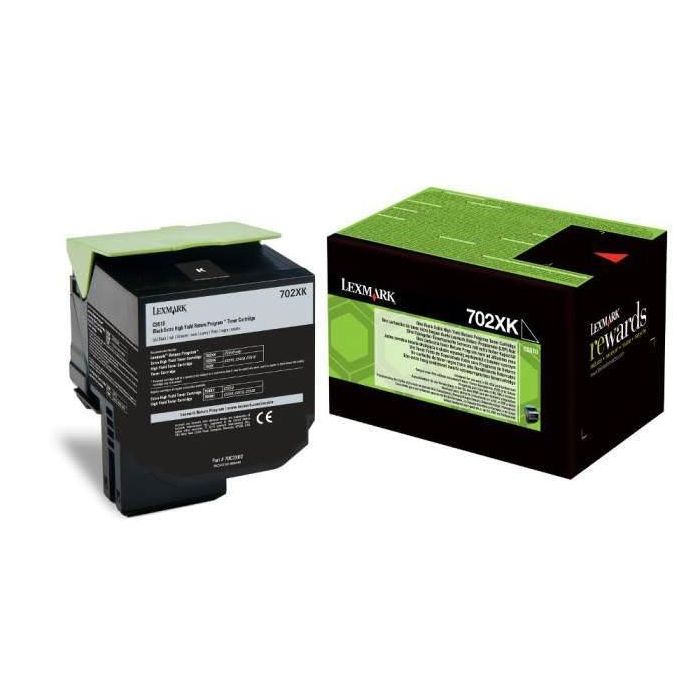 Lexmark Toner Negro Retornable 702Xm Lexmark Toner Negro Retornable 702Xm