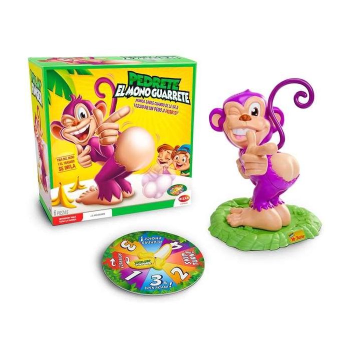 Juego Pedrete El Mono Guarrete Bizak 62468742