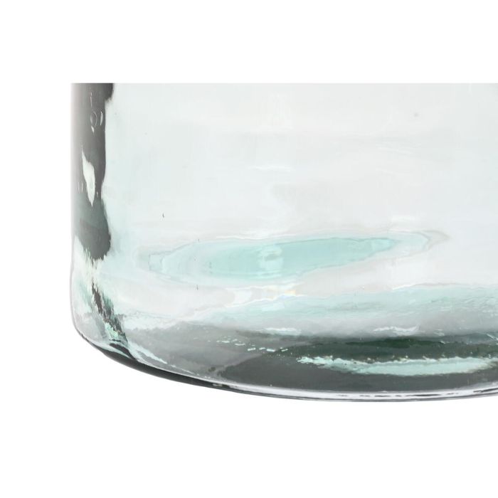 Jarrón Home ESPRIT Transparente Junco Cristal reciclado Natural 35 x 35 x 45 cm 1 Jarrón Home ESPRIT Transparente Junco Cristal reciclado Natural 35 x 35 x 45 cm 1
