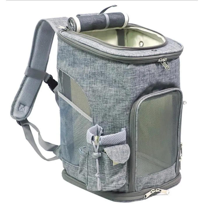 Freedog Mochila K2 Pro Gris 27 X 27 X 43 cm