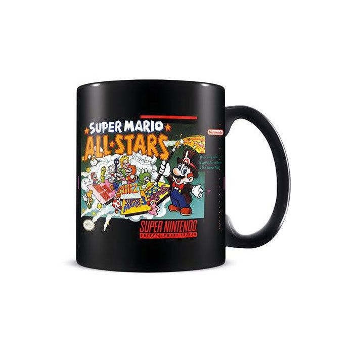 PYRAMID Taza Super Mario All Stars Nintendo 315ml Cerámica