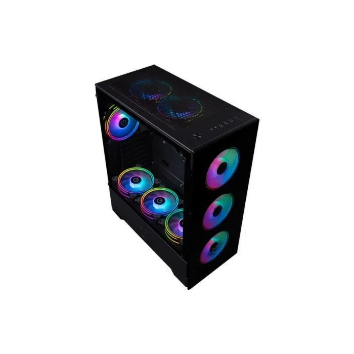 Hiditec Caja Gaming Semitorre Z20 Aura con Iluminación ARGB y Cristal Templado 3