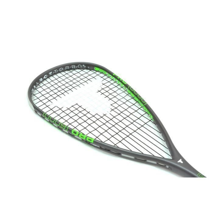 Talbot Torro TAL4015752510062 Raqueta de Squash PRO 6000 Cordaje US 600, Pro-Grip perforado, Cabeza 500 cm², 155g 1