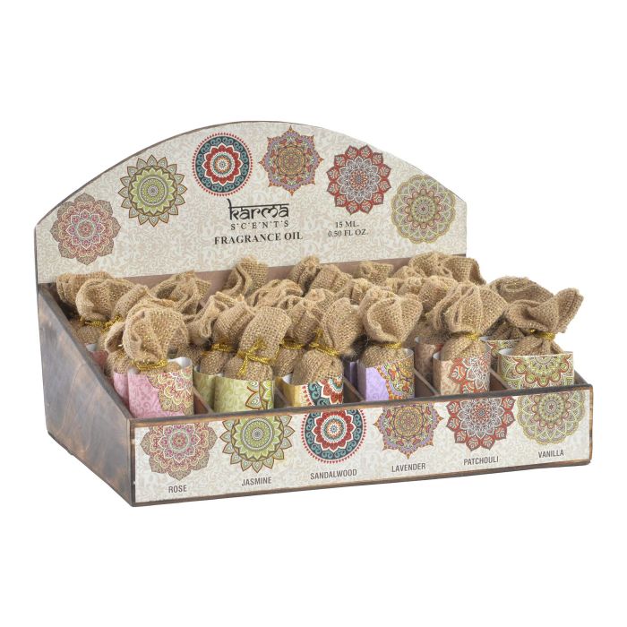 Aceite Esencias Indio DKD Home Decor Multicolor 2 x 11 x 5 cm (36 Unidades) 1 Aceite Esencias Indio DKD Home Decor Multicolor 2 x 11 x 5 cm (36 Unidades) 1