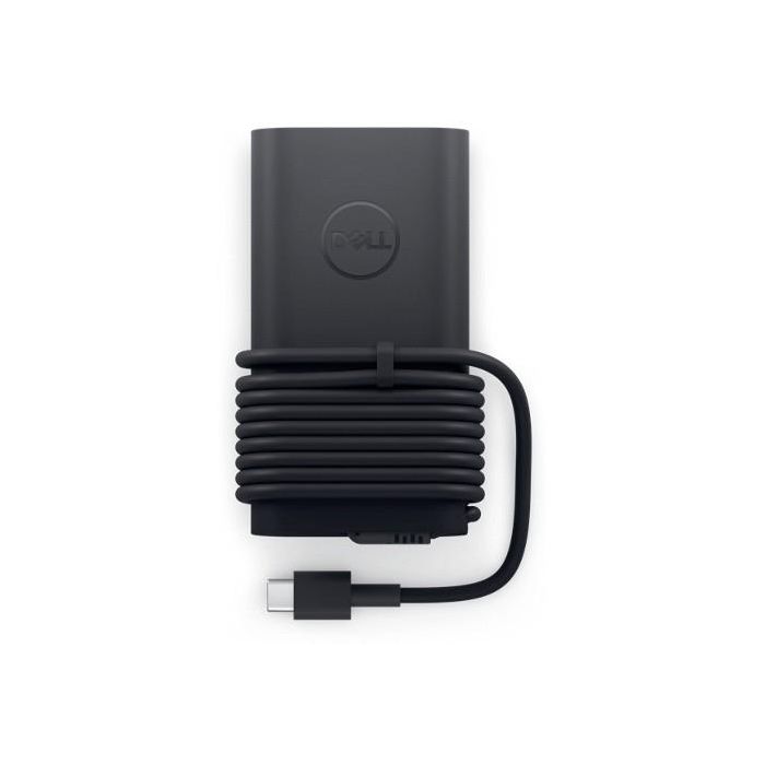Dell Adaptador USB-C GaN Ultra Delgado 100W con Cable de Alimentación, Versión Europea, 1 Año de Garantía