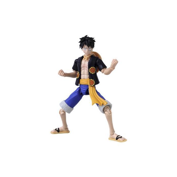 Bandai Figura One Piece Anime Heroes Luffy Dressrosa - 17cm, 17 puntos de articulación 2 Bandai Figura One Piece Anime Heroes Luffy Dressrosa - 17cm, 17 puntos de articulación 2